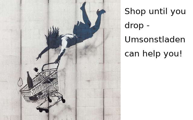 Shop until you drop